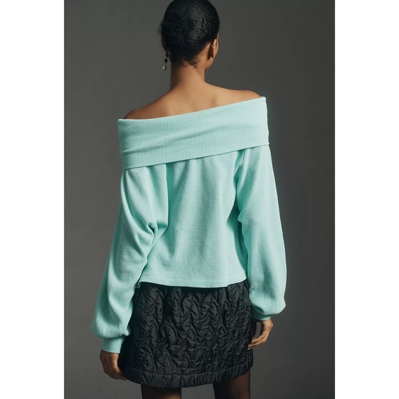 Anthropologie Pilcro Long-Sleeve Slouchy Cowl-Neck Top NWT SZ 1X - Picture 6 of 15